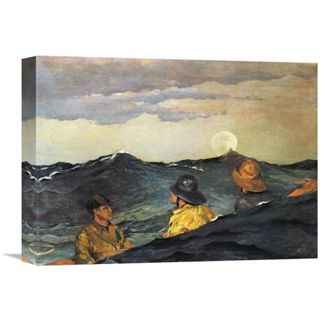 Vault W Artwork Kissing The Moon By Winslow Homer Print On Canvas