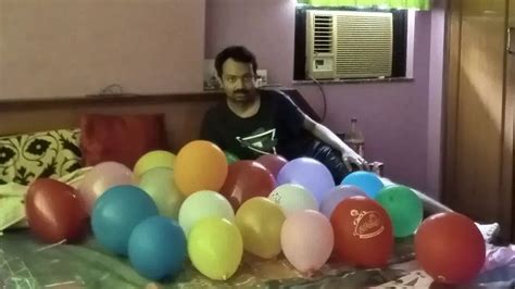 Man In Love With Balloons Shares Bed With Them And Cant Live Without