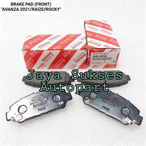 Jual Brake Pad Kampas Rem Toyota Avanza Grand All New 2021 Raize Rocky