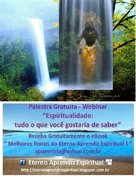 Eterno Aprendiz Espiritual Pontos De For A Da Natureza Oxum Cachoeira