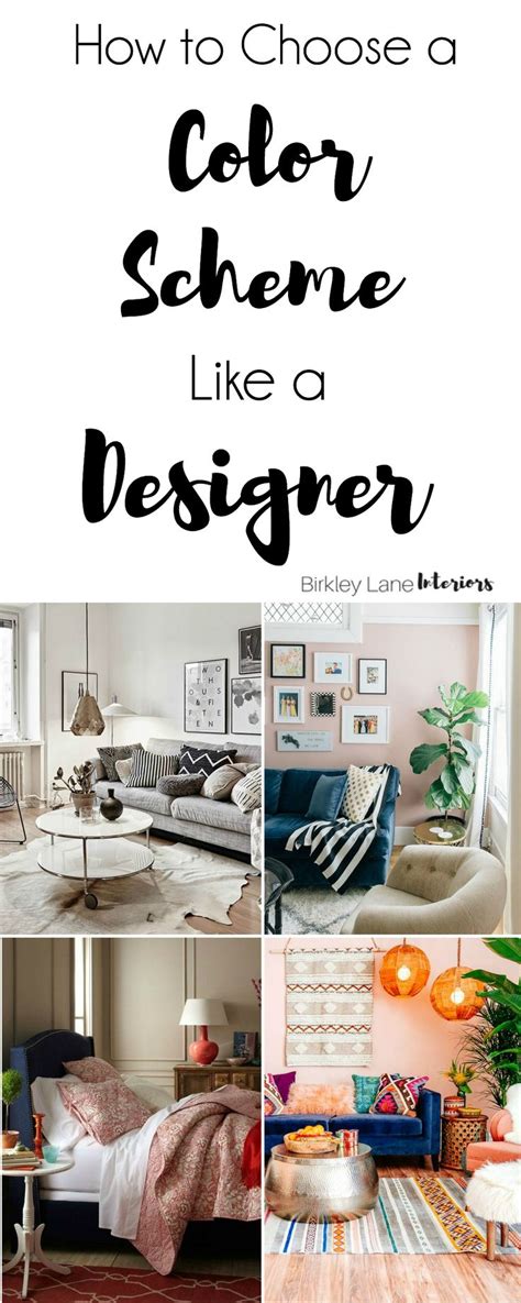 How To Choose a Color Scheme Like a Designer | Birkley Lane Interiors ...