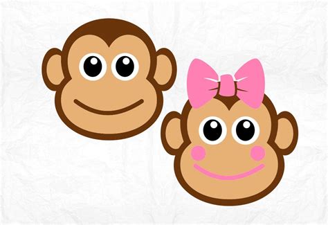 Monkey Face Clipart | Free download on ClipArtMag