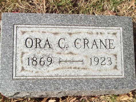 Orianna C Ora Cress Crane 1869 1923 Mémorial Find a Grave