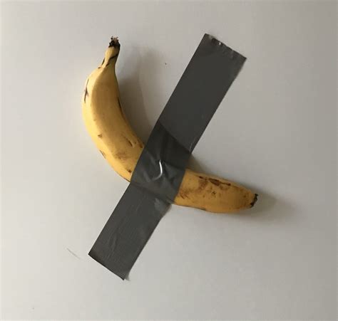 Duct Taped Banana Artwork Sells For Us Million At Auction