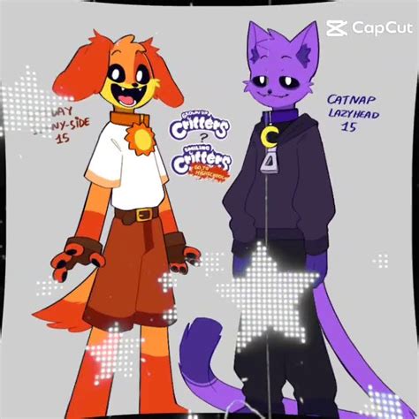 💜 Catnap X Dogday 🧡 Edit Music Catnap Dogday Art Anandabiscoito