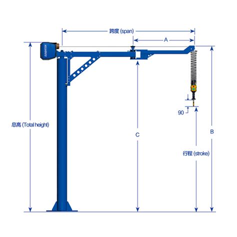 150kg Intelligent Lifter Folding Arm Lifter Heavy Load Handling