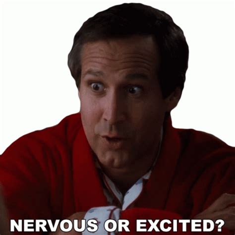 Nervous Or Excited Clark Griswold Sticker Nervous Or Excited Clark