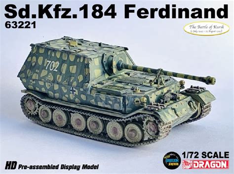 Dragon Armor Sd Kfz Ferdinand S Pz Jg Abt Kursk Ver