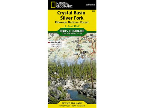 National Geographic Shaver Lake Map #810 | The BackCountry in Truckee ...