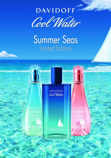 Cool Water Woman Summer Seas Davidoff Perfume A New Fragrance For