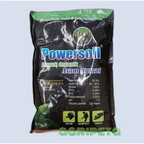 Jual Pupuk Organik Powersoil Kg Pembenah Tanah Shopee Indonesia