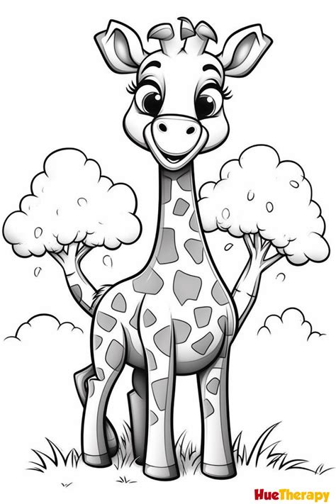 8 Free Printable Giraffe Coloring Pages For Kids Giraffe Coloring