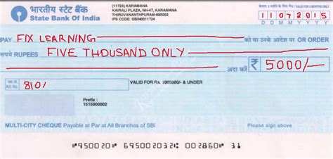 What Is Cheque Types Of Cheque Parties Involved In Cheque