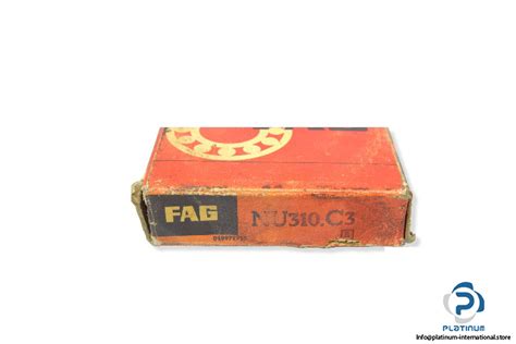 FAG NU310.C3 CYLINDRICAL ROLLER BEARING – Platinum International