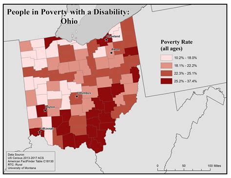 The average income in ohio has a surprising rural gap 28