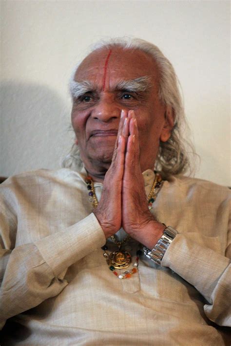 Indian yoga guru B.K.S. Iyengar, 95