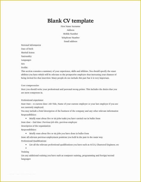 Free Resume Templates For Libreoffice Of Libreoffice Resume Template Heritagechristiancollege