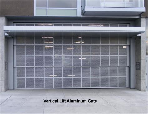 Cdc Installs Commercial Vertical Lift Aluminum Gates