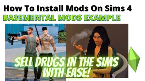 Sims 4 basemental drugs mod free - scenevar