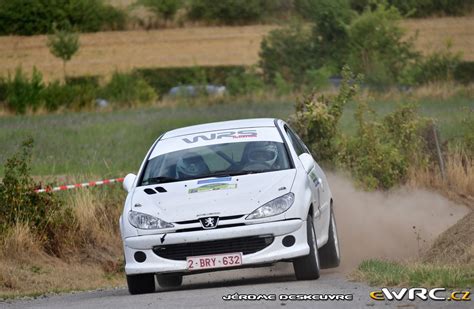 Wilkin Thunus Maxime Peugeot 206 Rallye De La Famenne 2022