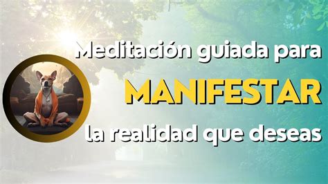 Meditación Guiada Para Manifestar La Realidad Que Deseas En Tu Vida