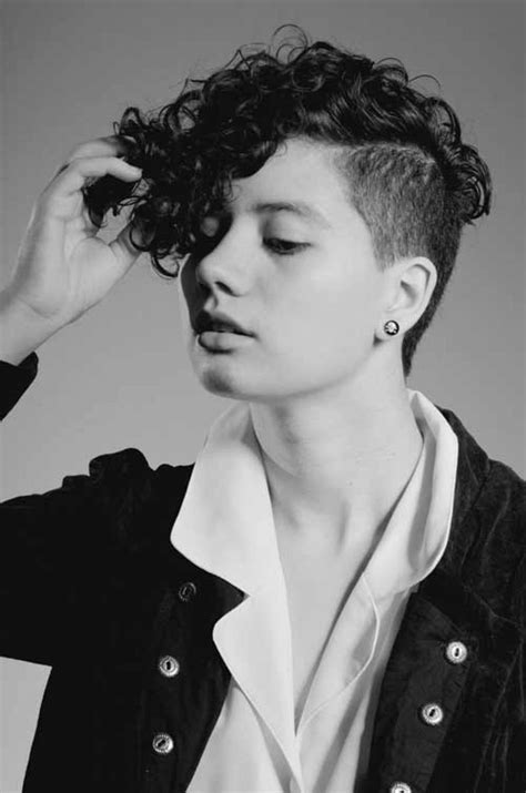 20 Inspirations Undercut Hairstyles for Curly Hair