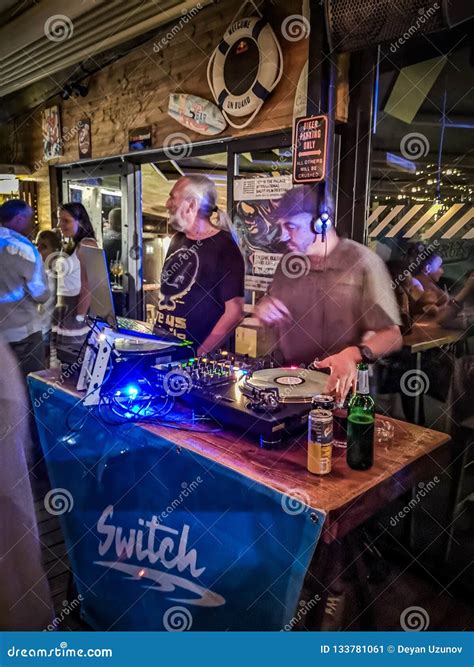 Night Out DJ Party editorial photo. Image of party, life - 133781061