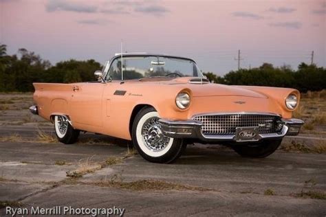 1957 Coral Sand Ford Thunderbird Classic Ford Thunderbird 1957 For Sale