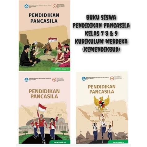 Jual Buku Siswa Pendidikan Pancasila Smp Kelas Kurikulum Merdeka