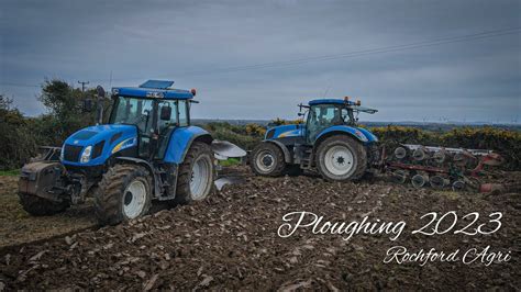 Ploughing 2023 Rochford Agri New Holland Tvt155 T6080 YouTube