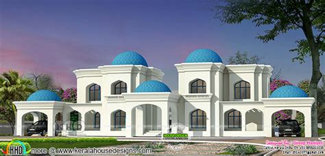 Dome House Arabic Style Architecture Design Kerala Home Design And