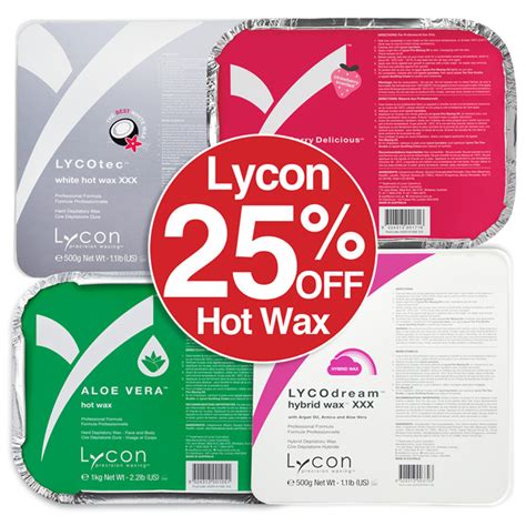 Lycon Hot Wax Promo National Salon Supplies