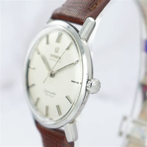 1960s Omega Seamaster Deville With Texturized Dial Sabiwatches