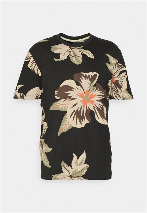 Only And Sons Onsklop Floral Tee T Shirt Print Pear Sorbet