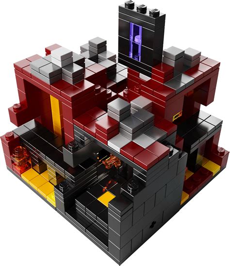 Lego Minecraft The Fortress Building Kit Piece By