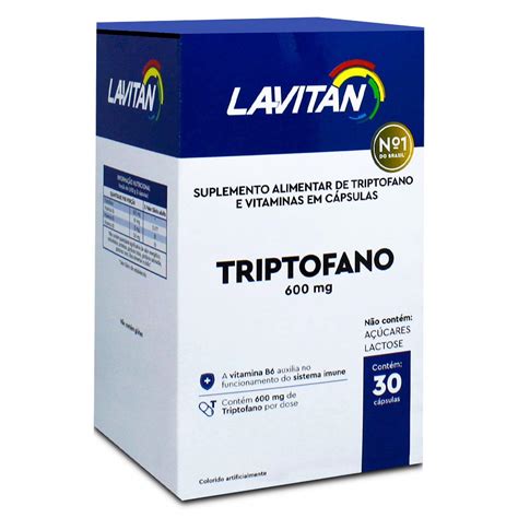 Lavitan Triptofano Comprimidos Cimed Farma Direta