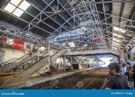 Fort Railway Station In Colombo Sri Lanka Editorial Stock Photo