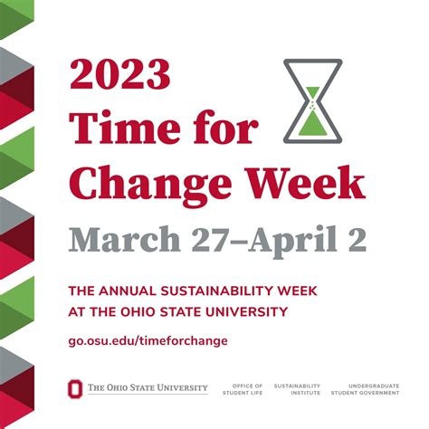 Time 4 Change Week to promote sustainability for 7th-straight year