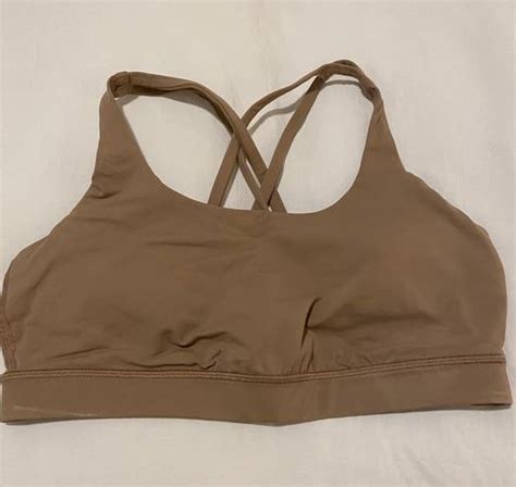 Lululemon Nude Energy Bra Tan Size Off Retail From Libby