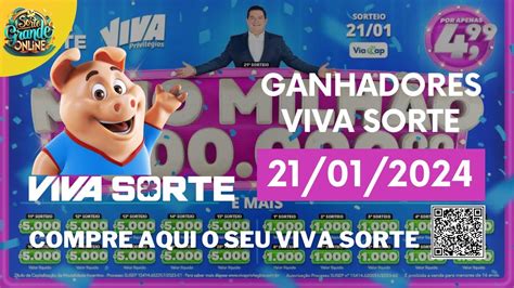 Ganhadores Do Viva Sorte Sorteio Dia 21 01 24 YouTube