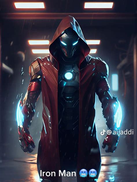 An Iron Man Character In A Futuristic Suit