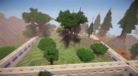 Pre Terraformed Creative Plots Minecraft Map