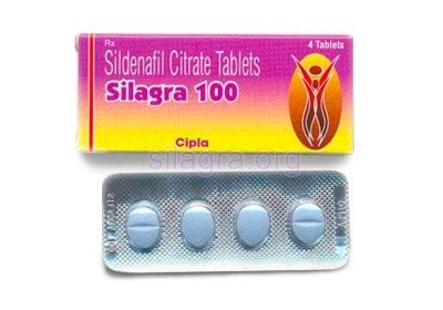 Silagra® 100 mg Tablet - Sildenafil By Cipla Inc