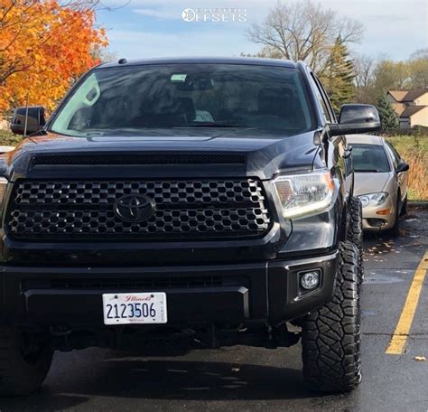 2014 Toyota Tundra With 20x10 18 Fuel Contra And 35125r20 Nitto Ridge Grappler And Suspension