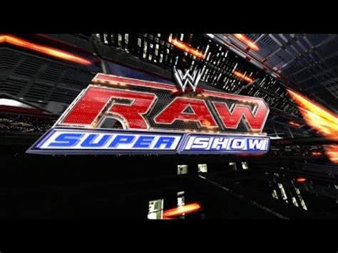 WWE Monday Night Raw Supershow April 2012 Show Intro Video Feat Burn