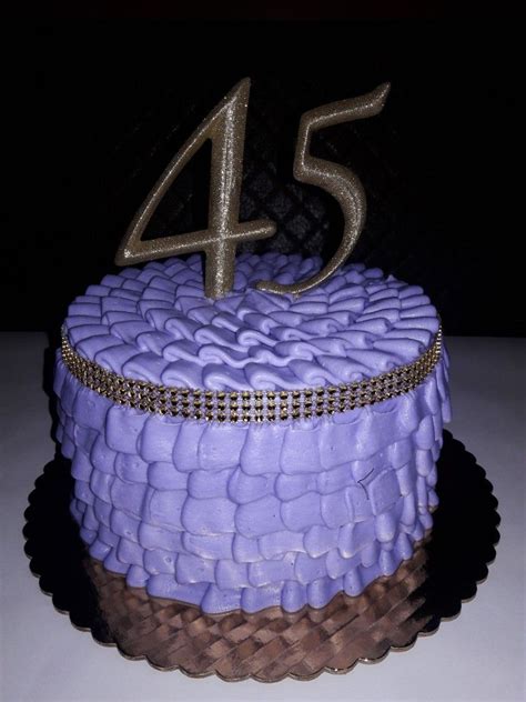 45th Birthday Cake