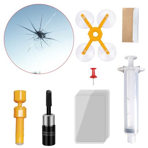 Windshield Repair Kit Auto Windshield Crack Repair... – Vicedeal