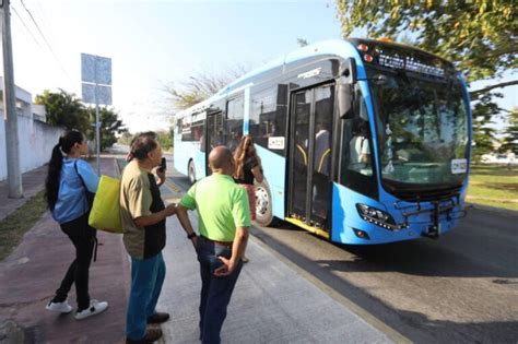 Ya Ruedan Por M Rida Los Nuevos Camiones De Circuito Metropolitano