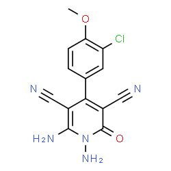 CAS 865660 13 5 1 6 Diamino 4 3 Chloro 4 Methoxyphenyl 2 Oxo 1 2