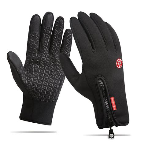 Hot Winter Outdoor Sports Windstopper Gloves Waterproof Thermal Cycling ...